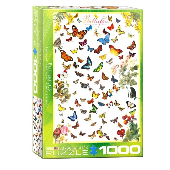 BRAND NEW ! EUROGRAPHICS 1000 - Butterflies - Picture 1 of 2